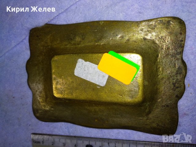 КРАСИВ МАСИВЕН БРОНЗОВ ПЕПЕЛНИК СУВЕНИР от АТИНА ГЪРЦИЯ МАЙСТОРСКА ИЗРАБОТКА за КОЛЕКЦИЯ 41547, снимка 8 - Декорация за дома - 43739296