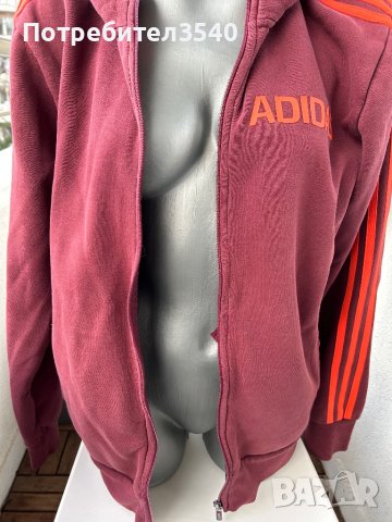 Мъжки суичър Adidas, снимка 4 - Суичъри - 43352149