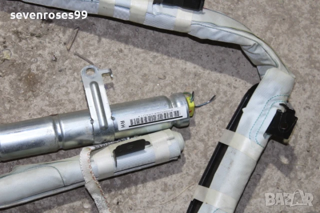 Airbag таван десен Мазда 3 2008 2.3i 158hp Mazda 3 седан, снимка 2 - Части - 51255600