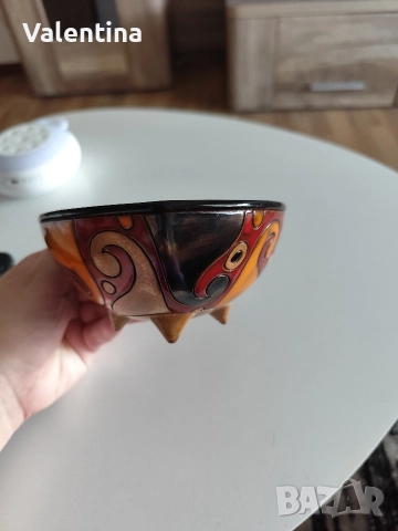 Керамична чаша ръчна изработка , снимка 2 - Декорация за дома - 52793121
