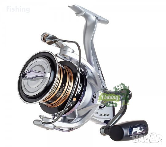 ПРОМО Шаранджийска макара FL XT14000 Silver, снимка 7 - Макари - 24589553