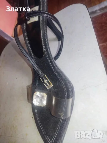 Официални дамски обувки с ток Дамски сандали на висок ток, снимка 6 - Дамски обувки на ток - 49967885