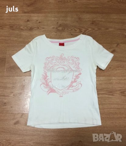 Оригинална тениска  s. Oliver, снимка 4 - Тениски - 28992369