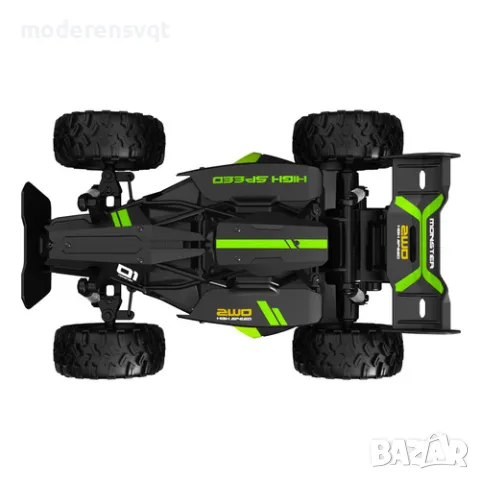 Бърз джип с дистанционно управление със здрава конструкция, снимка 3 - Коли, камиони, мотори, писти - 49932033