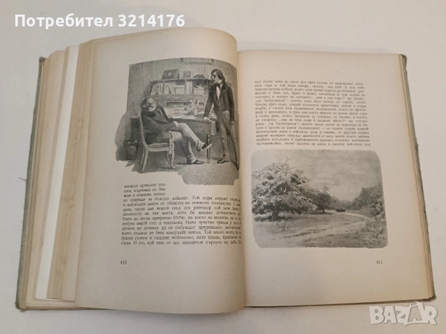Мъртви души - Николай В. Гогол (1956, богато илюстровано издание, А4 формат), снимка 9 - Художествена литература - 51463802