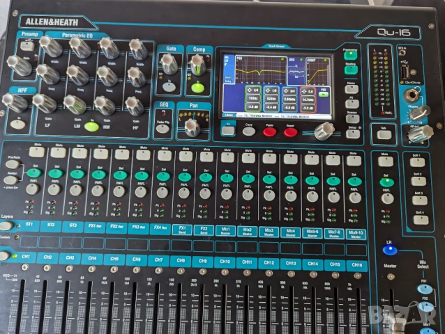 Allen & Heath QU-16 CHROME Дигитален аудио миксер, снимка 2 - Други - 50867547