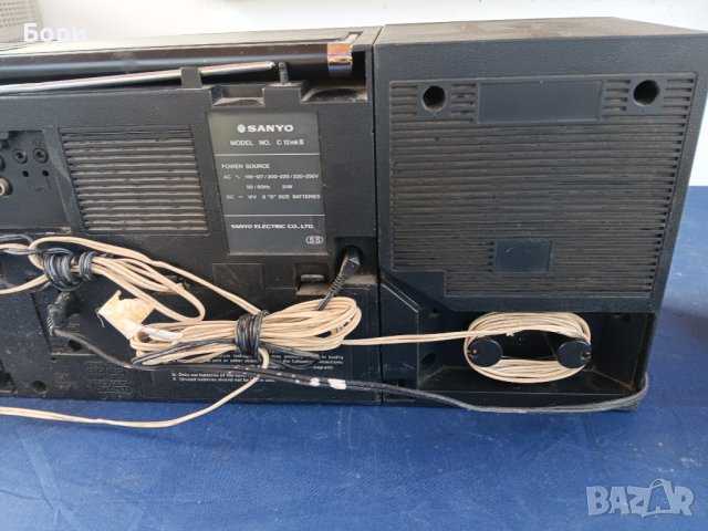 SANYO C12 MK Радиокасетофон, снимка 10 - Радиокасетофони, транзистори - 44024610