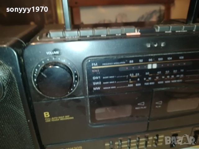SONY CFS-W430S 1904231032, снимка 1 - Радиокасетофони, транзистори - 40410245