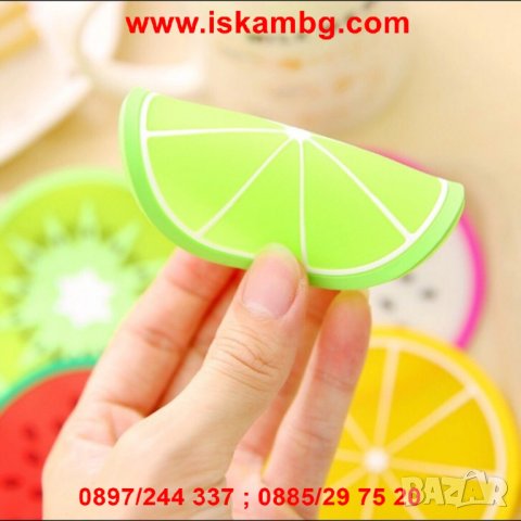 КОМПЛЕКТ СИЛИКОНОВИ ПОДЛОЖКИ ЗА ЧАШИ ПЛОДЧЕТА - код 2128, снимка 3 - Други стоки за дома - 26789370