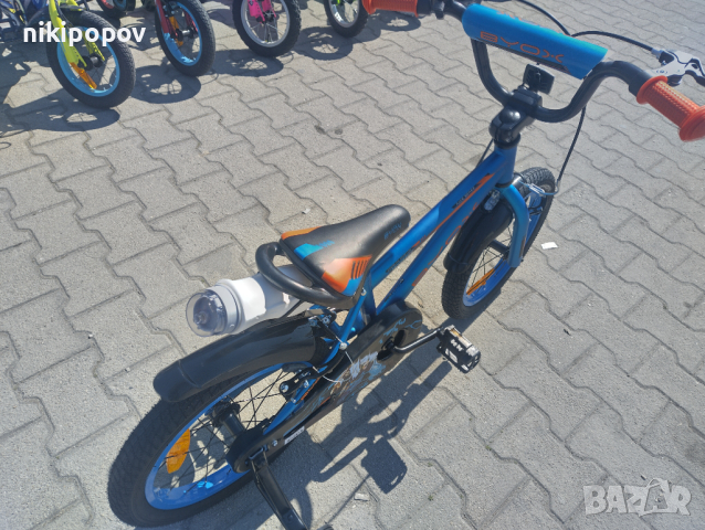 BYOX Велосипед 16" MONSTER син, снимка 4 - Велосипеди - 44923140