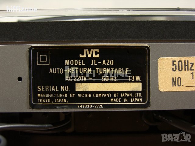 ГРАМОФОН   Jvc jl-a20 , снимка 11 - Грамофони - 35133356