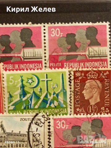 Стари пощенски марки от цял свят смесени БЕЛГИЯ,КАНАДА, ИНДОНЕЗИЯ за КОЛЕКЦИЯ 51936, снимка 6 - Филателия - 53208825