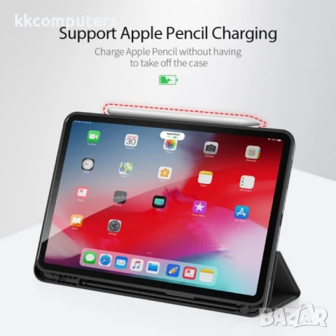 Apple iPad Air 11 2024 DUX DUCIS Кожен Калъф и Протектор, снимка 10 - Калъфи, кейсове - 51117904