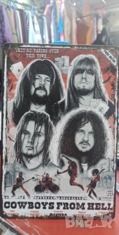 Pantera- Cowboys from Hell-Метална табела (плакет) 