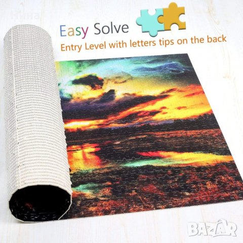 Дървен пъзел 1000 части залез, снимка 3 - Пъзели - 37682491