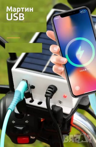 Вятърен соларен генератор за велосипед - нов продукт, снимка 7 - Части за велосипеди - 38823376