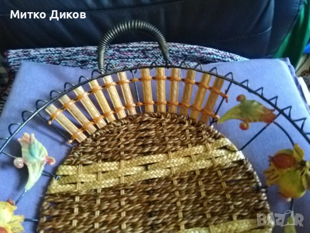 Фруктиера поднос красива голяма  фи 350мм Н-50мм, снимка 7 - Аксесоари за кухня - 43009327