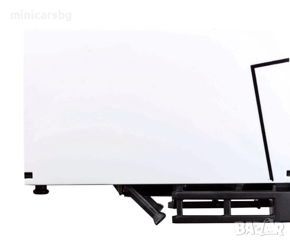 Bburago 1:43 Mercedes-Benz Actros SEDIS – камион с ремарке и мотокар (Street Fire Haulers Lift & Loa, снимка 3 - Колекции - 52904859