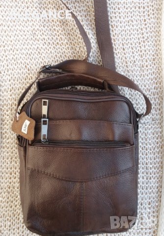 Мъжка кожена чанта, снимка 5 - Чанти - 34882460