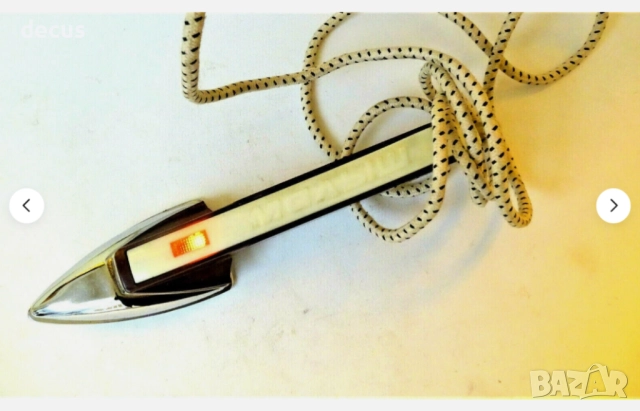 Оригинална съветска мини електрическа ютия - работеща