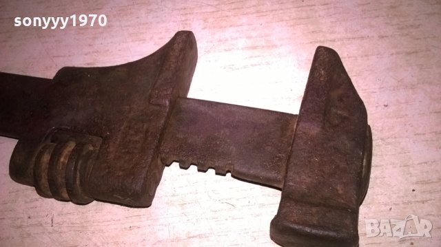 fahr-марков раздвижен ключ/чук-24х7см-внос швеицария, снимка 10 - Ключове - 27197821