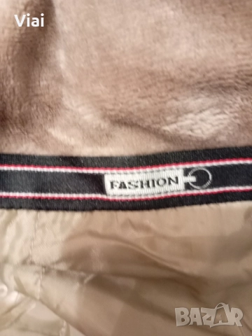 Дамско зимно бежаво яке , снимка 2 - Якета - 51988127