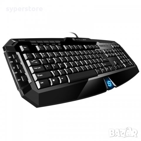 Клавиатура USB Геймърска SHARKOON Skiller gaming multimedia Keyboard