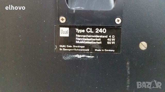 Тонколони Dual CL 240, снимка 5 - Тонколони - 27146332