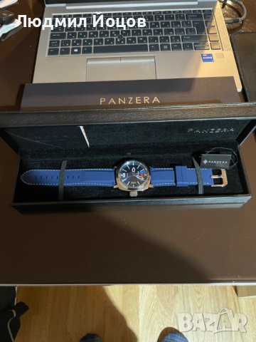 Мъжки часовник Panzera Aquamarine 45 НОВ - 1195.00 лв., снимка 7 - Мъжки - 43213342