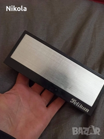 Писалака Pelikan 21 Silvexa Germanyв запазен вид писец-бяло злато 585 -14 карата ., снимка 6 - Антикварни и старинни предмети - 52011623