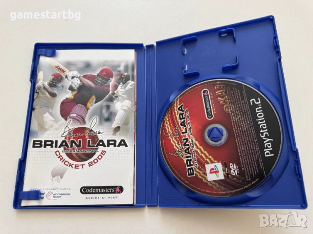 Brian Lara International Cricket 2005 за PS2, снимка 3 - Игри за PlayStation - 51756469