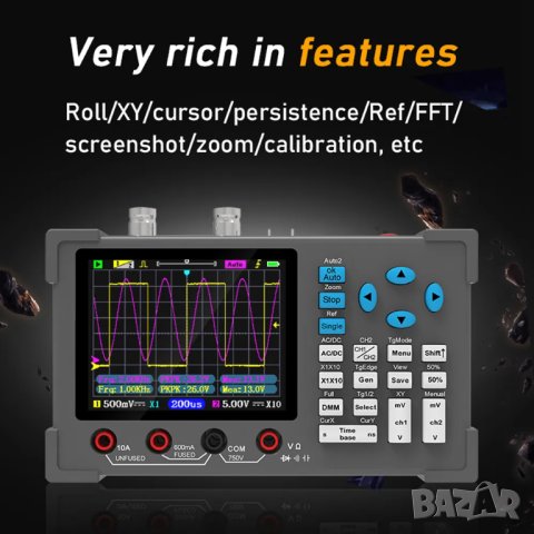 Осцилоскоп DSO3D12, двуканален., снимка 3 - Друга електроника - 42968406
