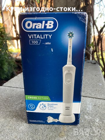 Електрическа четка за зъби - Oral B Vitality 100 Cross Action 