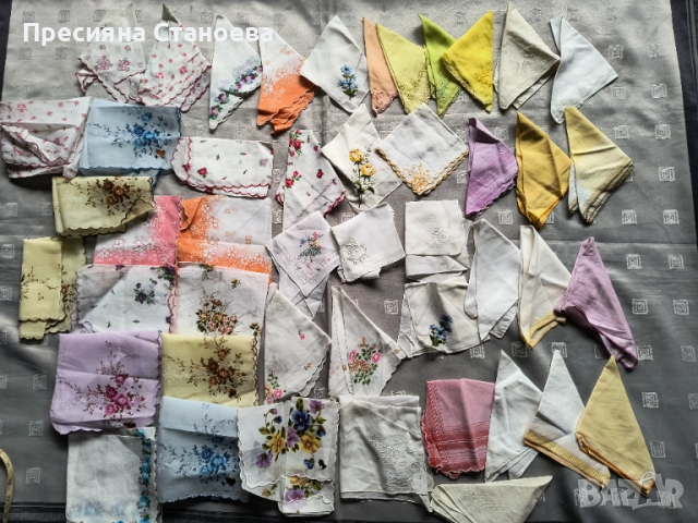 Лот 45 броя носни кърпички