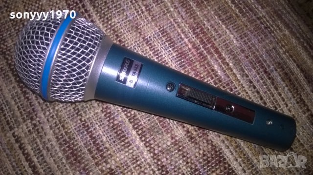 beta BETA 58s shure-microphone-внос швеицария, снимка 3 - Микрофони - 26248575