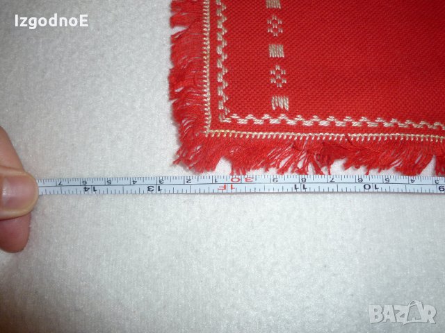 Ръчно шито каре, снимка 6 - Други ценни предмети - 27664778