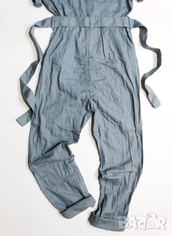 Нов! G-star Raw Bristum Deconstructed Jumpsuit WMN Short Sleeve Дамски Гащеризон Размер М, снимка 15 - Гащеризони - 43424504