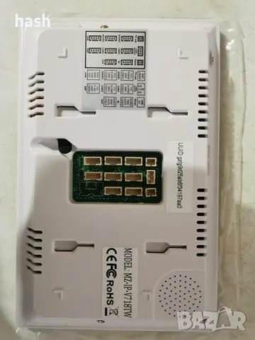 TMEZON WLAN видеодомофонна система за звънец, 7-инчов 1080P IP сензорен монитор, снимка 16 - Друга електроника - 49333211