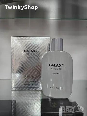 GALAXY PLUS Colors Argente Homme Eau de Parfum for Men, 100 ml, снимка 2 - Мъжки парфюми - 48666646