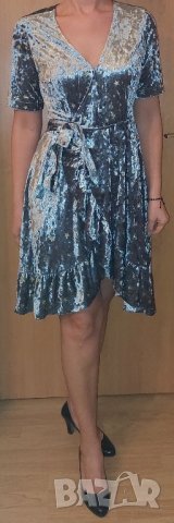 Официална нова рокля кадифе, снимка 3 - Рокли - 43169853