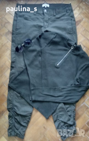 Лот / комплект в зелен цвят / зелени дънки, снимка 3 - Комплекти - 36575995