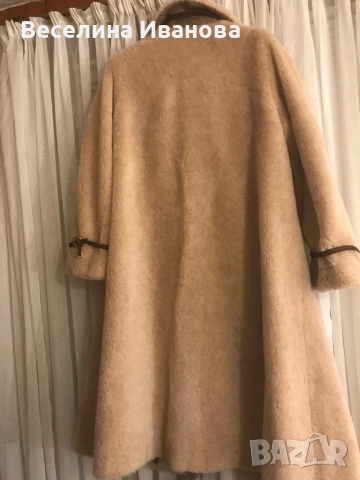 Дамско луксозно палто от вълна мерино, снимка 2 - Палта, манта - 51747414