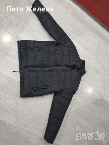 Черно мъжко яке XL , снимка 12 - Якета - 52617494