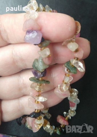 Гердан от естествени камъни / Русия / Антика , снимка 3 - Антикварни и старинни предмети - 34730615