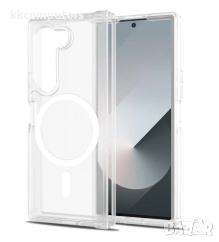 Калъф силикон мат MagSafe / Прозрачен / за Samsung Z Fold 7 Баркод : 3132975
