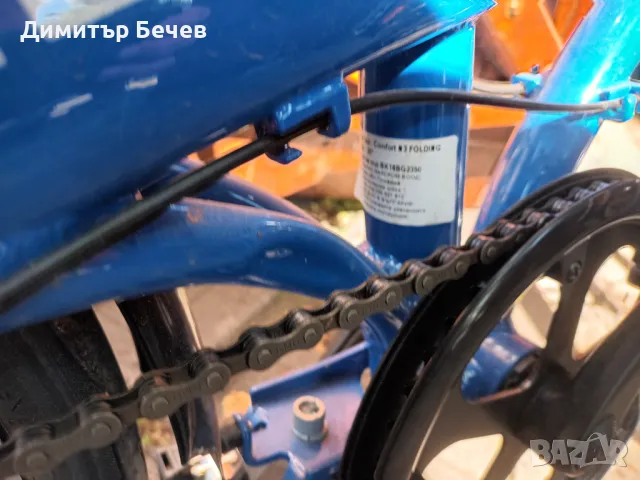 SPRINT COMFORT N3 FOLDING 20" NEXUS 3, алуминиева рамка, снимка 5 - Велосипеди - 50401865