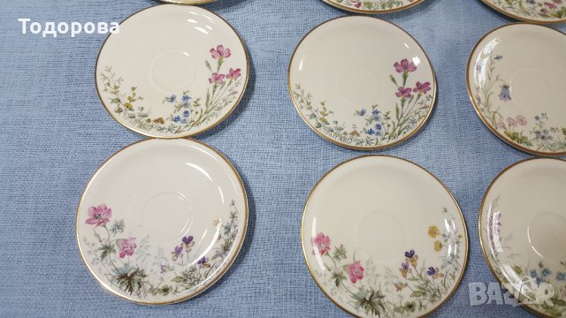 Порцеланови чинии  - Бавария - 16 броя, снимка 4 - Антикварни и старинни предмети - 32891745