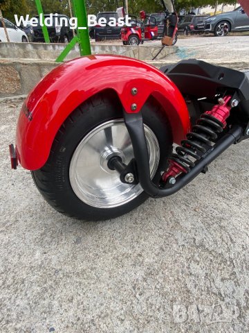 Електрически мотор 2500W/60V/20AH MaxMotors BIG CITY SPORT RED, снимка 6 - Мотоциклети и мототехника - 39301141