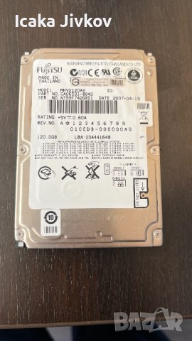 Хард диск fujitsu 120GB, снимка 1 - Други - 43955963