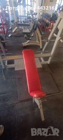 Наклонена лежанка "Иван". Лежанка за горна част гърди, снимка 3 - Фитнес уреди - 53483339